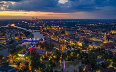 Panorama Opola - Jarosław Małkowski