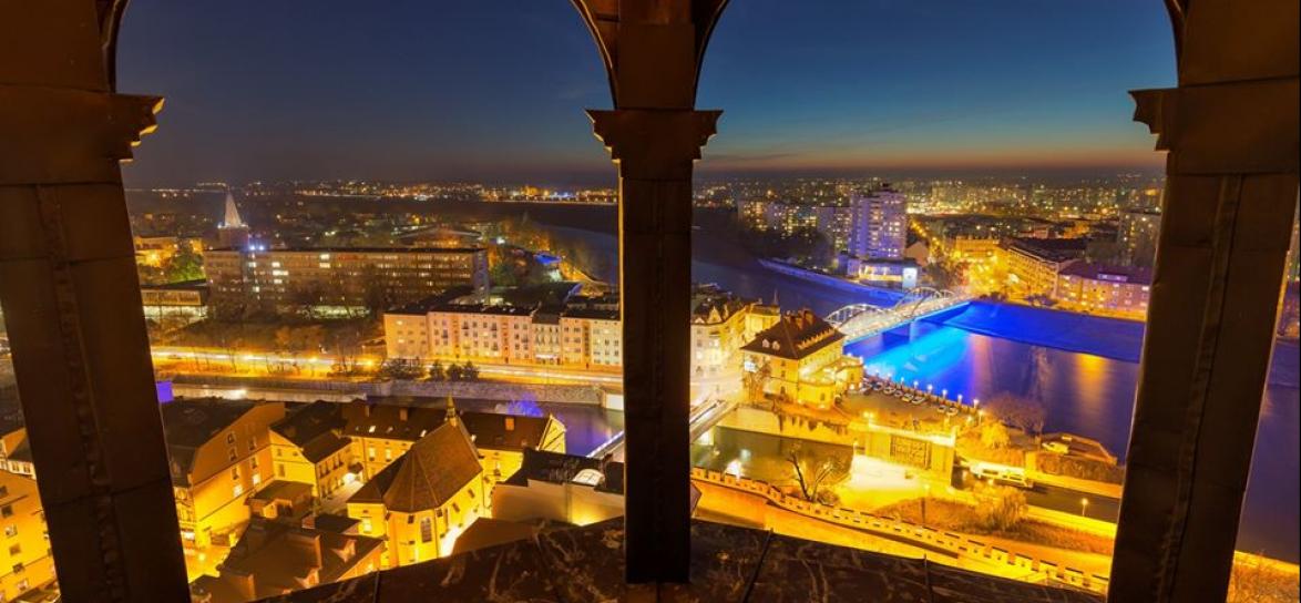 Opole widok z katedry